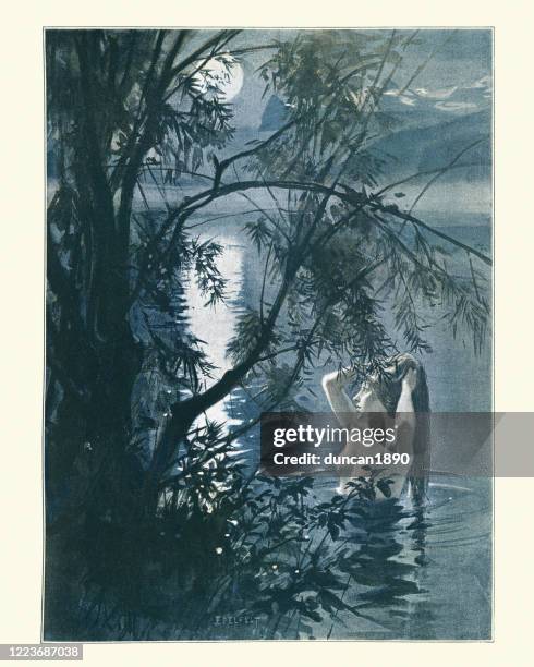 Bathing In Moonlight 471 Moon Bathing Stock Photos, High-Res Pictures, and Images - Getty Images