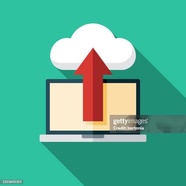 cloud computing e-learning icon - empty classroom school stock illustrations