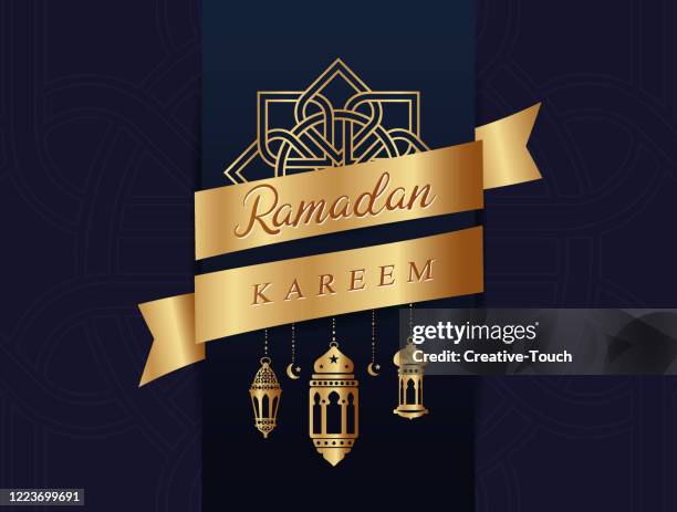 ramadan kareem - eid stock illustrations
