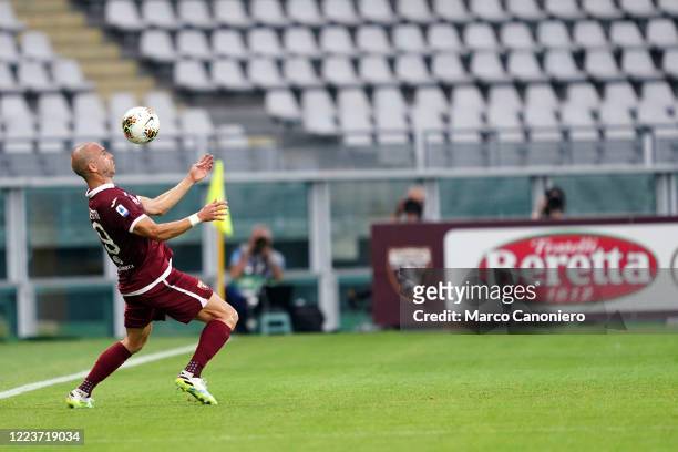 Lorenzo De Silvestri of Torino FC in action during Serie A match between Torino Fc and Ss Lazio. SS Lazio wins 2-1 over Torino Fc.