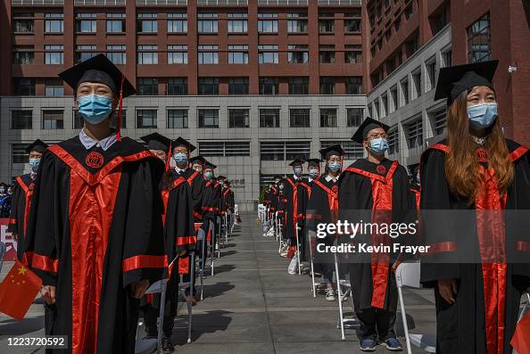 China Students Graduate Amid Global COVID-19 Pandemic China Students Graduate Amid Global COVID-19 Pandemic