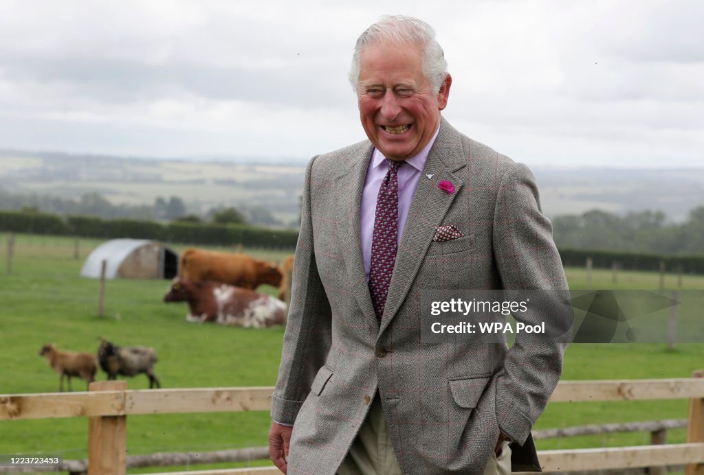The Prince Of Wales Undertakes Engagements In Gloucestershire