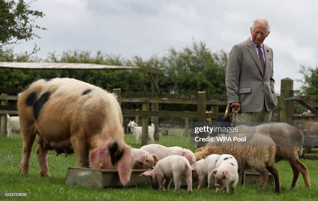 The Prince Of Wales Undertakes Engagements In Gloucestershire