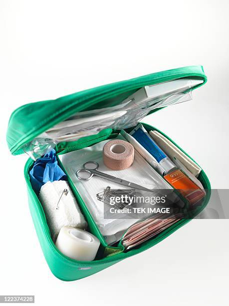 Open First Aid Box Image Open First Aid Box Photos and Premium High Res Pictures - Getty Images