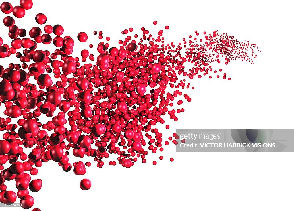 Smart dust, conceptual artwork