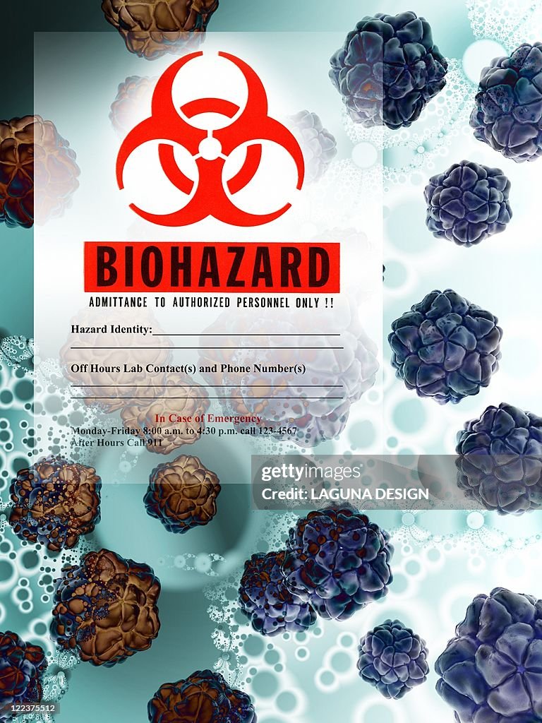 Biohazard, conceptual artwork