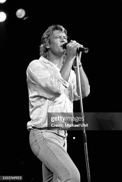 Brian Howe performing with Bad Company at The Ritz in New York City on June 23, 1987.