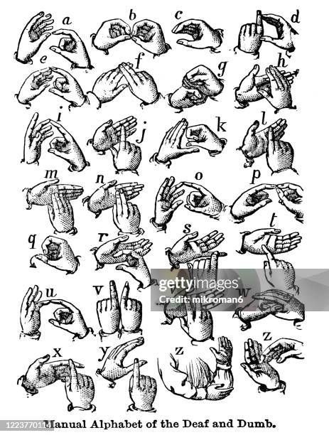 Spell In Sign Language 497 Sign Language Book Stock Photos, High-Res Pictures, and Images ...