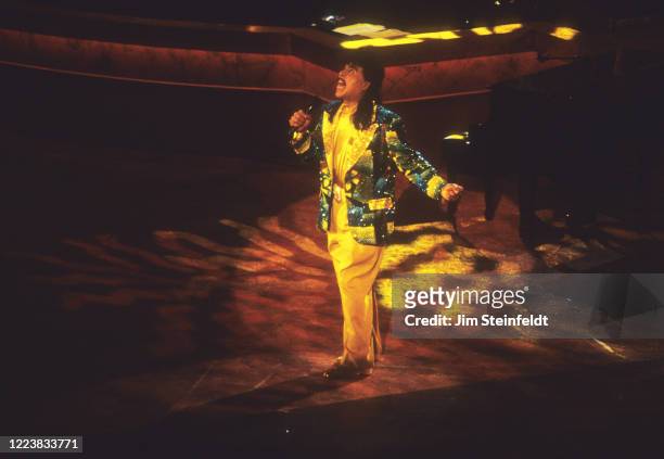 Little Richard performs at Frank Sinatra's 80th Birthday at the Shrine Auditorium in Los Angeles, California on November 19,1995.