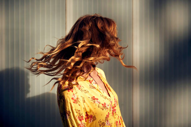 Rustled Hair 3,181 Woman Curly Hair Wind Stock Photos, High-Res Pictures, and Images ...