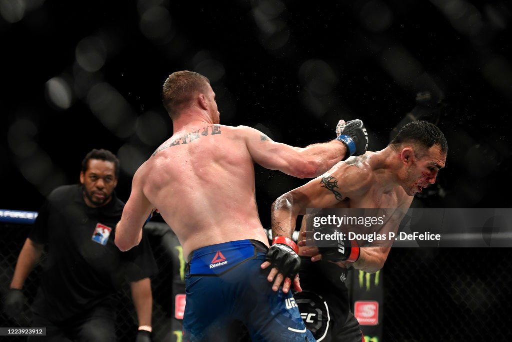 Justin Gaethje Of The United States Fights Tony Ferguson Of The News justin-gaethje-of-the-united-states-fights-tony-ferguson-of-the-news