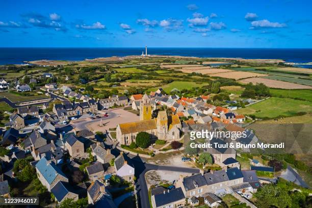 france, normandy, manche department, cotentin, gatteville-le-phare or gatteville-phare, the lighthouse of gatteville - manche stock pictures, royalty-free photos & images