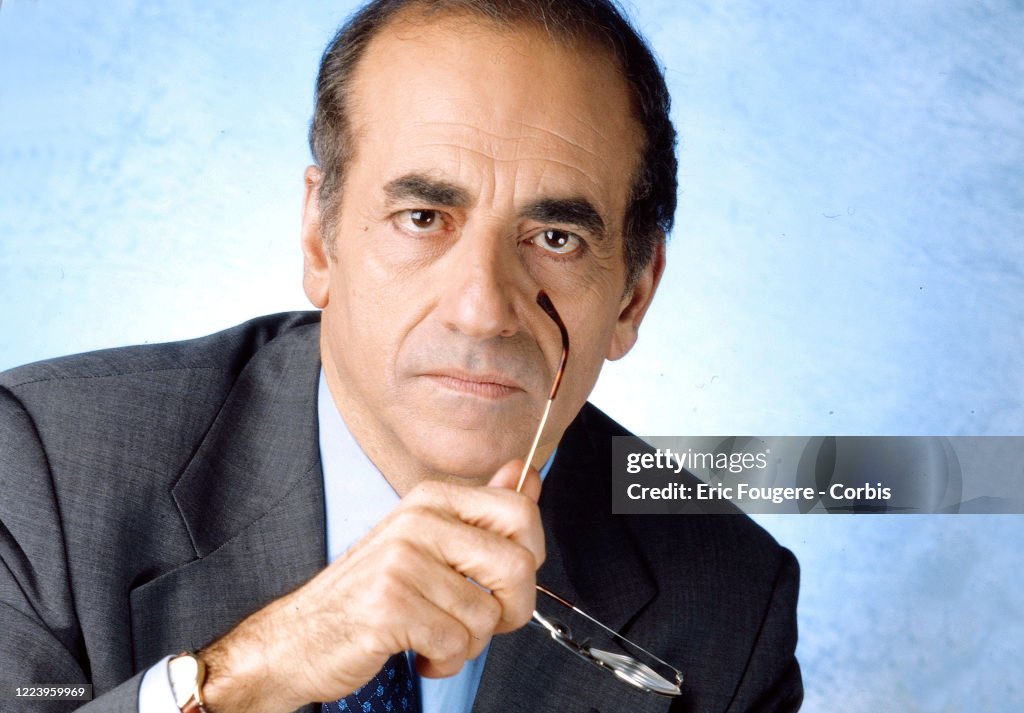 Jean-Pierre Elkabbach Portrait Session