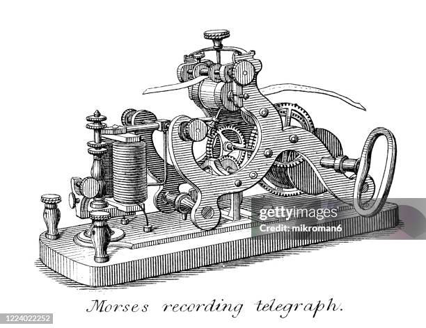 Telegraph Diagram Stock-Fotos und Bilder - Getty Images