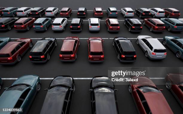 new generic cars - fleet vehicles stock pictures, royalty-free photos & images