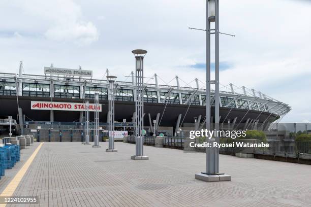 ajinomoto stadium - chofu stock pictures, royalty-free photos & images