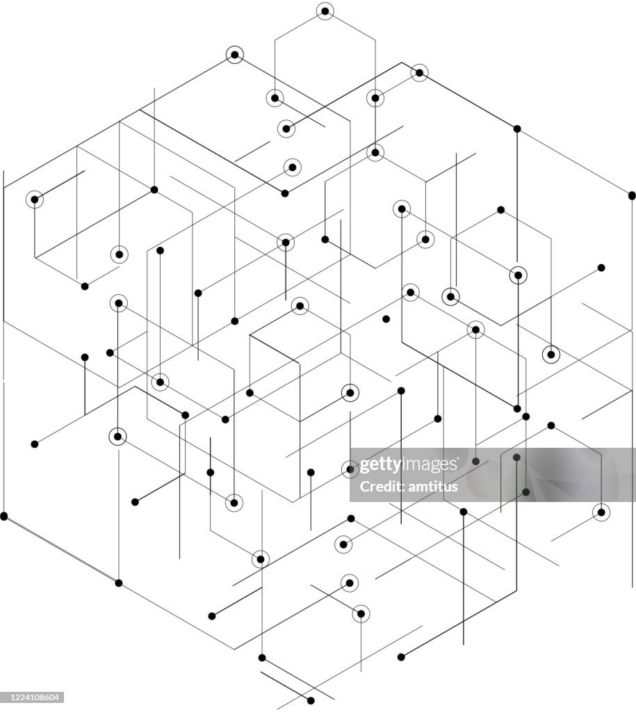 Hexa Mesh Complex High-Res Vector Graphic - Getty Images