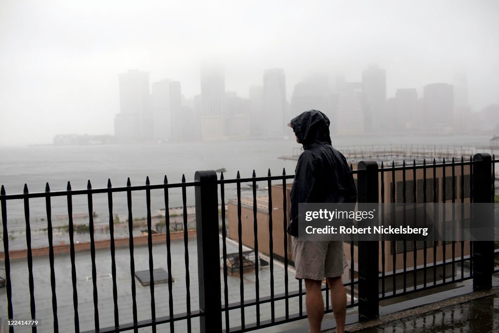 New York City Hit By Hurricane Irene