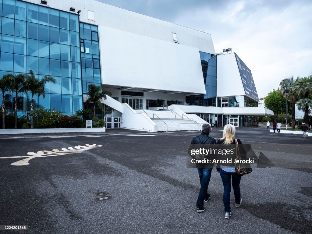 Cannes Film Festival Venues Amid The Cancellation Of The Event