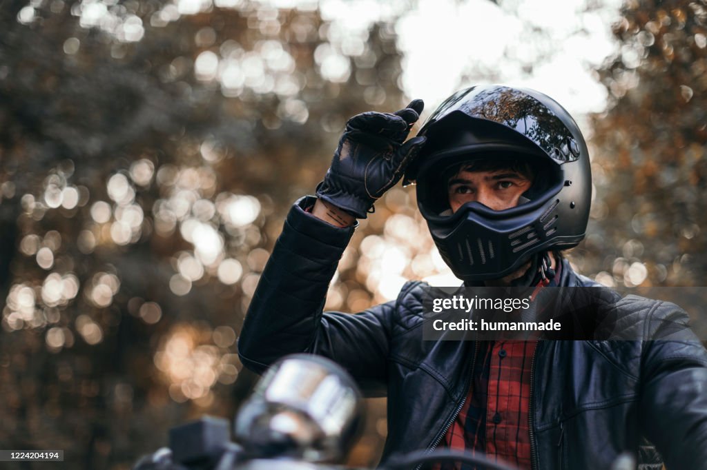 Motorradfahrer