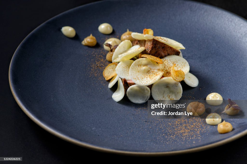 Fine dining of 60 Days Grass Beef