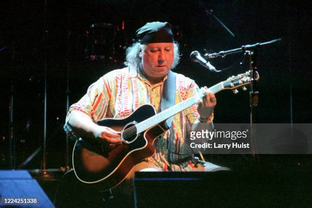 Peter Green is performing at the Fillmore Auditorium in San Francisco, California on Circa 2002.