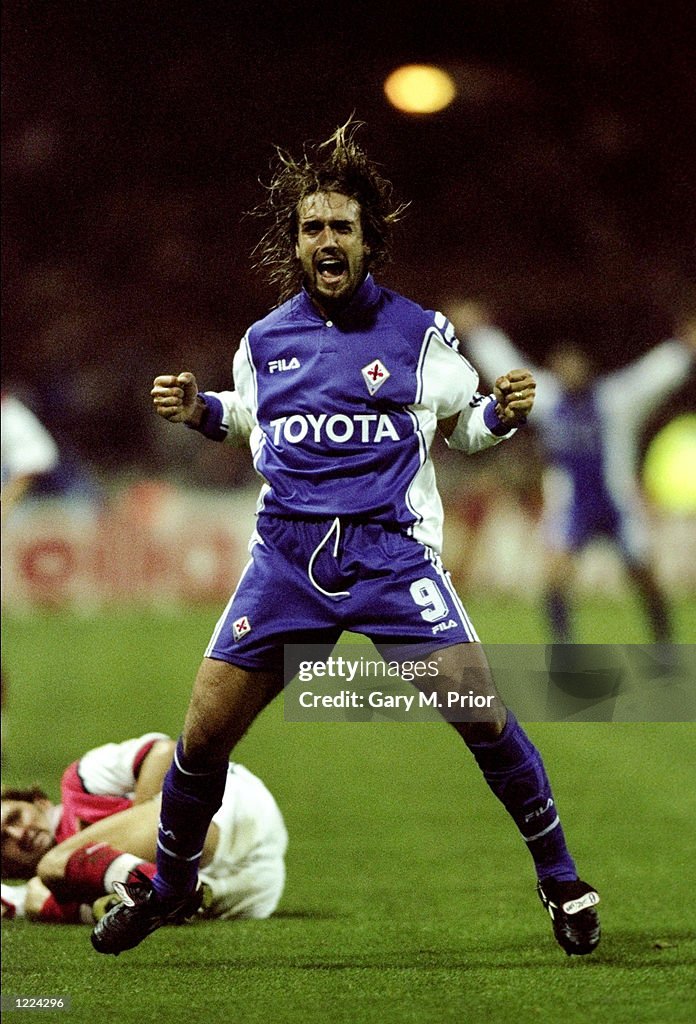 Gabriele Batistuta of Fiorentina