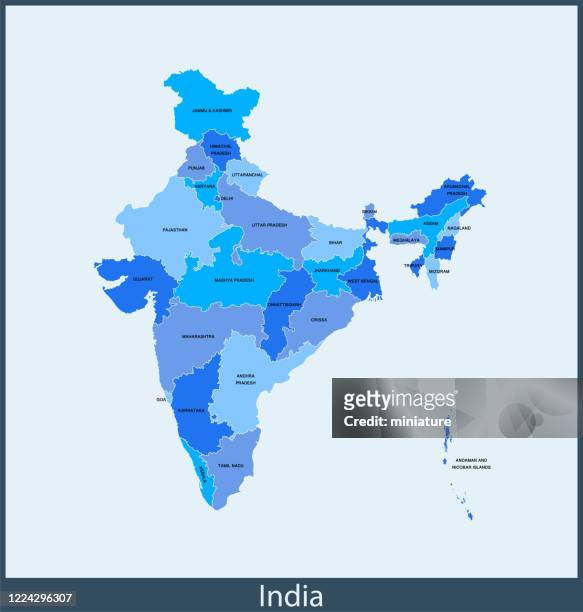 india map - india stock illustrations