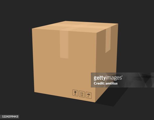 illustrations, cliparts, dessins animés et icônes de paquet de boîte - déménagement carton