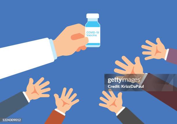 finance injection - pharma rep stock illustrations