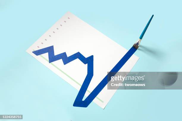 conceptual finance or business growth chart. - evasion fiscale stock pictures, royalty-free photos & images