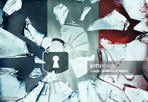 france security concept - france lockdown stock pictures, royalty-free photos & images