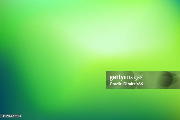 illustrations, cliparts, dessins animés et icônes de fond vert abstrait lisse de rêve - écologie