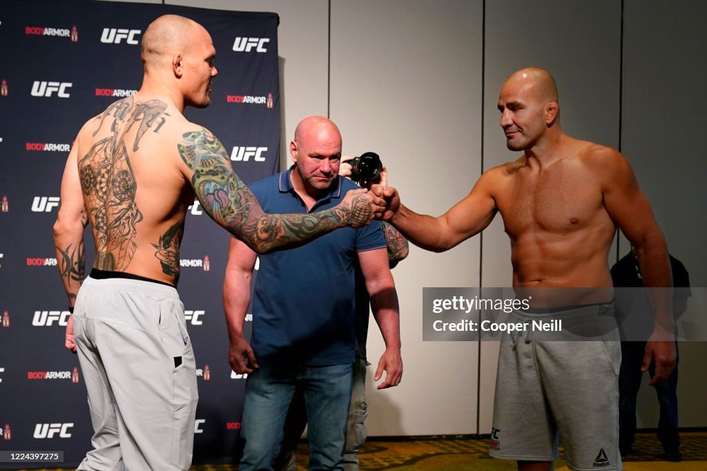 UFC Fight Night Smith v Teixeira:  Weigh-Ins