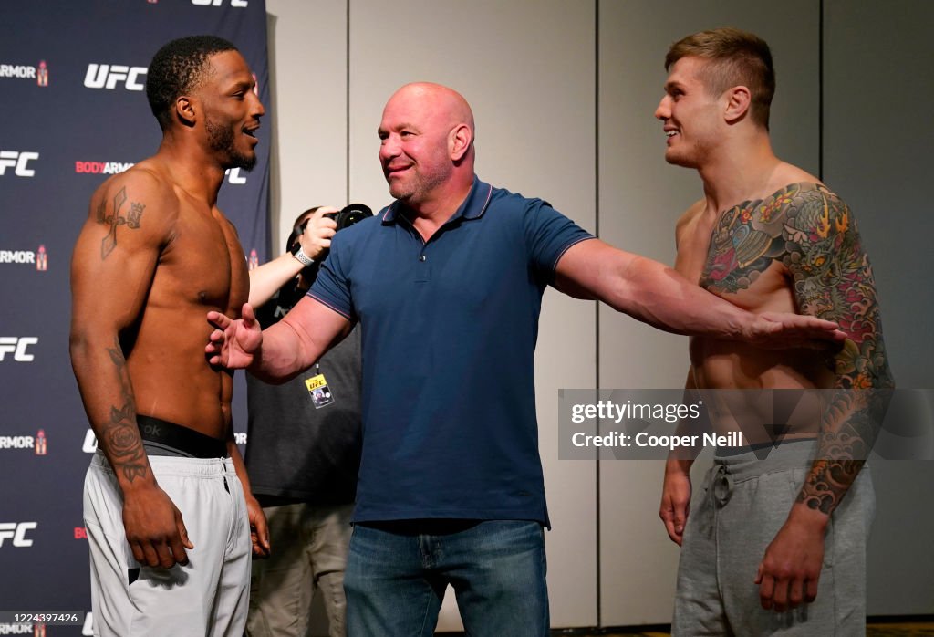 UFC Fight Night Smith v Teixeira:  Weigh-Ins