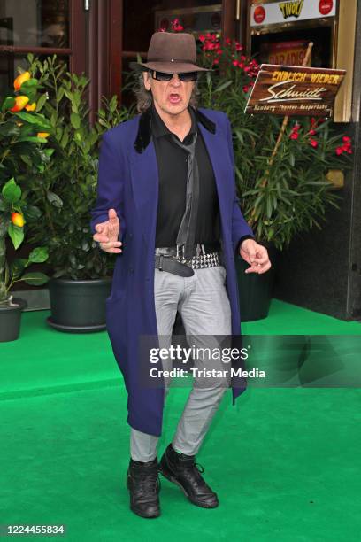 Udo Lindenberg attends the re-opening of Schmidts Tivoli with hhe show "Paradiso" on July 2, 2020 in Hamburg, Germany.