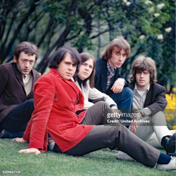 English rock band "The Pretty Things" at London, United Kingdom circa 1965.
