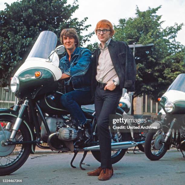 British pop duo Peter and Gordon in Germany, 1966.