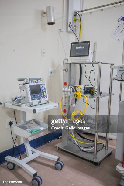 The Gauteng Department of Health unveils a 29 bedded ICU ward fitted with modern equipment at the Charlotte Maxeke Johannesburg Academic Hospital on...