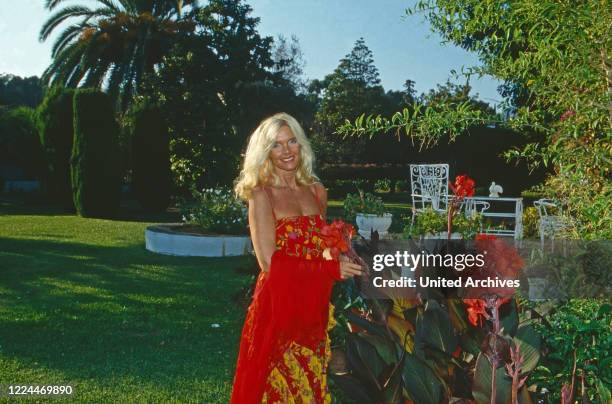 Gunilla Countess von Bismarck at Marbella, Spain, 1999.