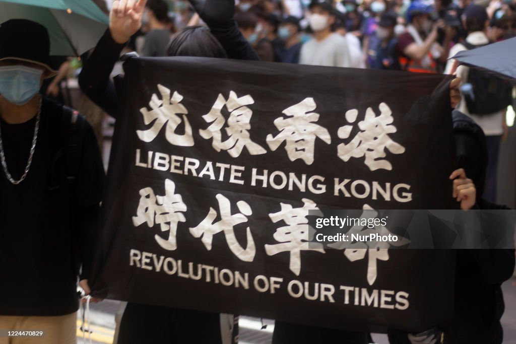 Anti-Government Protests In Hong Kong