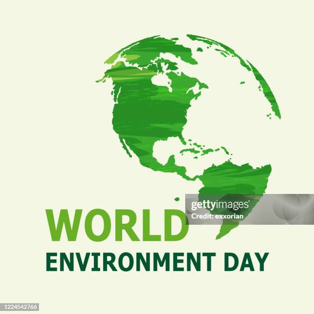 world environment day - world environment day stock illustrations