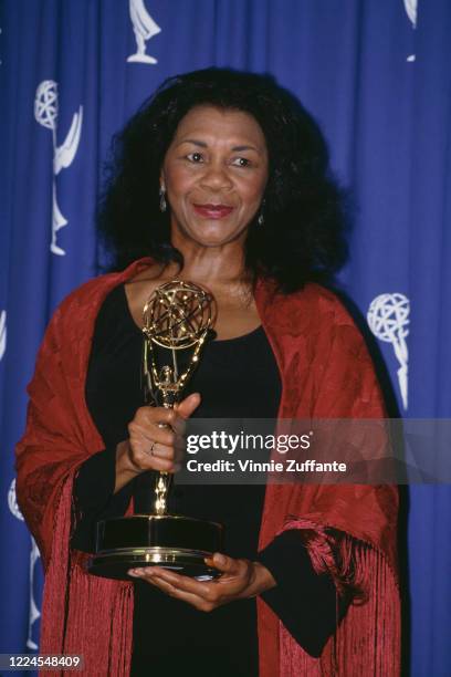 American actress Mary Alice attends the 1993 Primetime Emmy Awards, held at the Pasadena Civic Auditorium in Pasadena, California, 19th September...