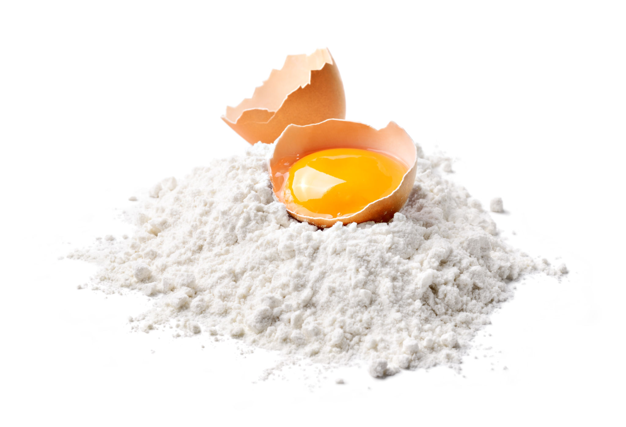 flour and eggs