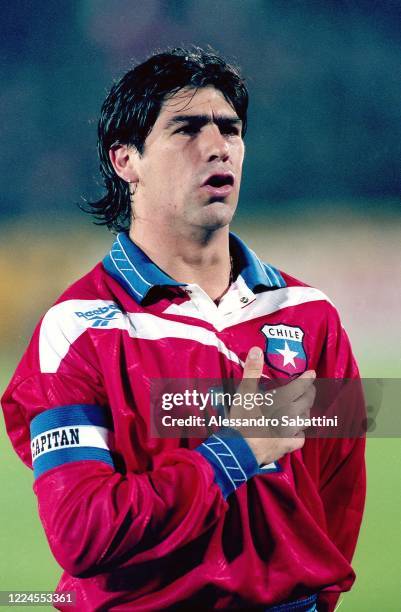 Marcelo Salas of Chile looks on during the Fifa World Cup France 1998. France