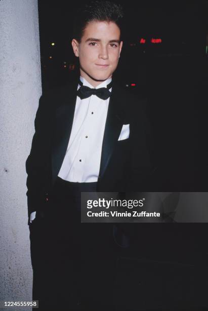 American actor Trey Ames attends the 9th Youth in Film Awards, held at the Hollywood Palladium in Los Angeles, California, 5th December 1987. Ames...