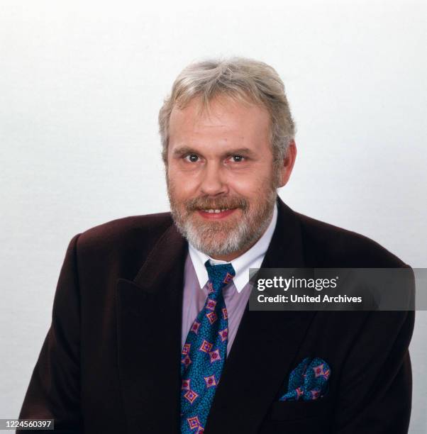 German singer and presenter Gunther Emmerlich, Germany, circa 1996.