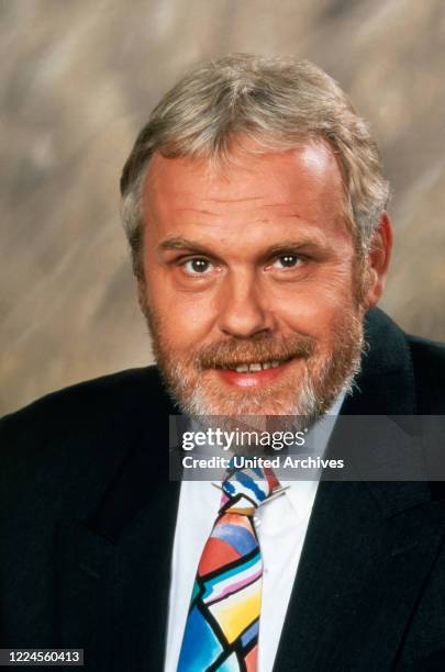 German singer and presenter Gunther Emmerlich, Germany, circa 1996.