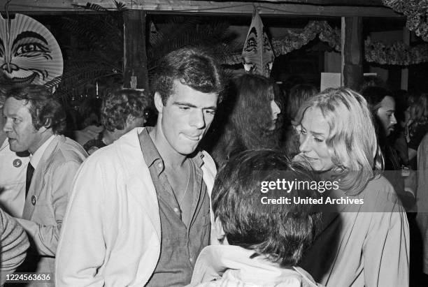 Hein Heintje Simons, former child star, at a party in Hamburg, Germany circa 1981.