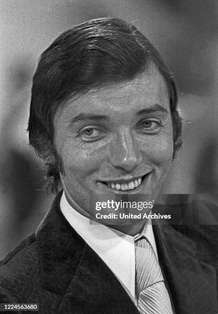 Czech singer and composer Karel Gott, Germany circa 1979.